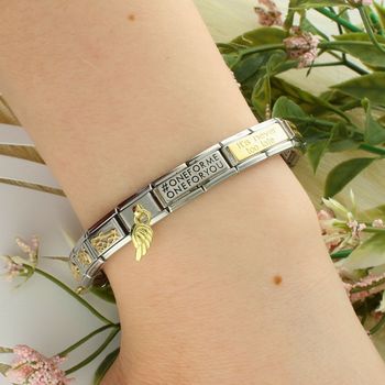 Nomination Double Link 18K – złota zawieszka „BE THE EXCEPTION – normal is boring” 03071023 (3).jpg